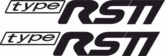 Picture of Impreza "Type RSTI" Decals / Stickers