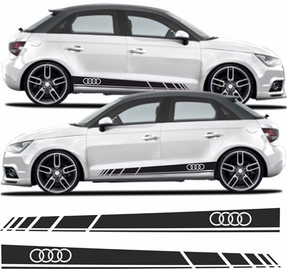 Picture of Audi A1 Side Stripes / Stickers