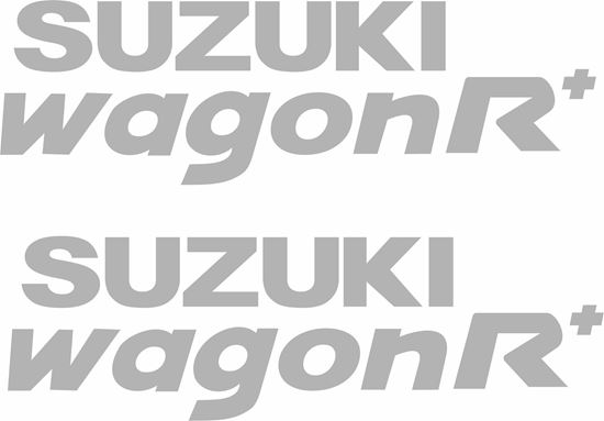 Picture of Suzuki Ignis Wagon R+ 2000 - 2008 replacement side quarter Decals / Stickers