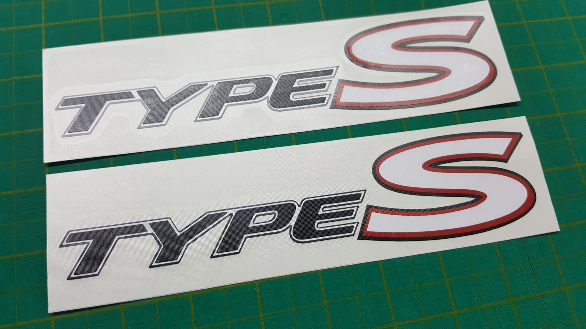 Zen Graphics - Honda Civic FN2 Type S GT replacement side Decals / Stickers