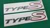 Picture of Honda Civic FN2 Type S GT replacement side Decals / Stickers