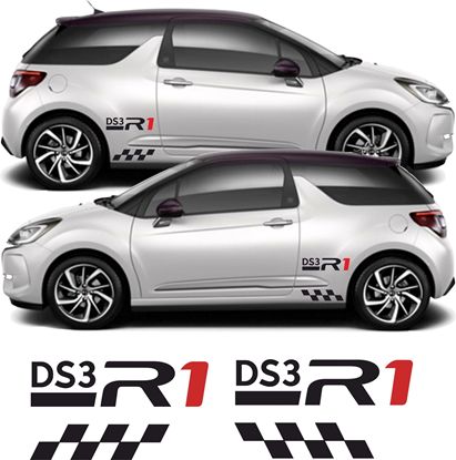Picture of "DS3 R1" Side  Decals / Stickers