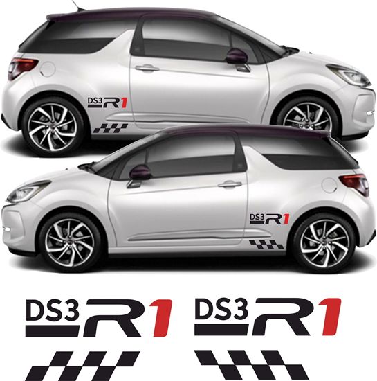 Picture of "DS3 R1" Side  Decals / Stickers