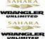 Picture of Jeep Sahara Wrangler Unlimited side fender replacement Decals / Stickers