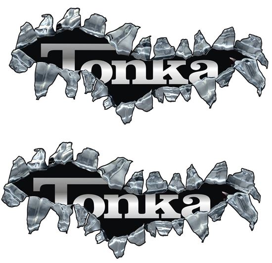 Picture of Tonka Tear Decals / Stickers