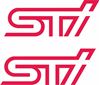 Picture of Forester  STi replacement Fog lamp cover Decals / Stickers