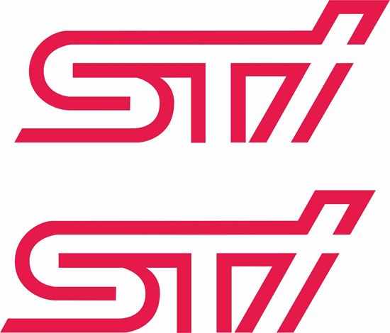 Picture of Forester  STi replacement Fog lamp cover Decals / Stickers