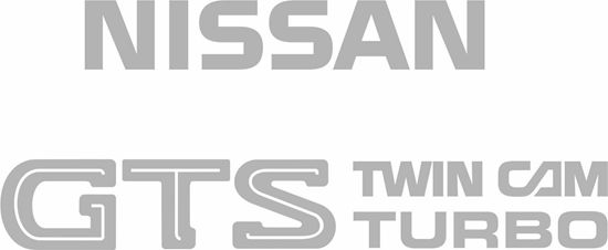 Picture of R31 Skyline GTS  rear hatch restoration  Decals / Stickers