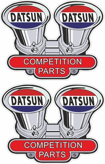 Picture of Datsun Competition parts Decals / Stickers