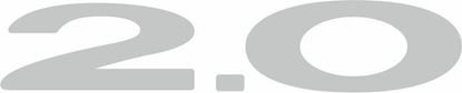 Picture of Impreza 2000 2.0 replacement rear Decal / Sticker