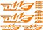 Picture of ktm 690 Duke Decals / Stickers kit