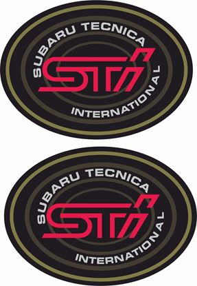 Picture of Subaru STi  Decals / Stickers