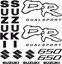 Picture of Suzuki DR650 Decals / Stickers kit