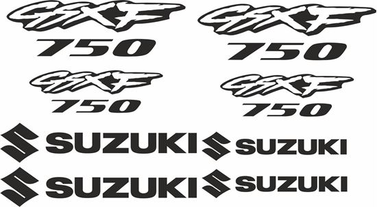 Picture of Suzuki GSXF 750 Decals / Stickers kit