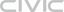Picture of Replacement rear reflector Decal / Sticker for Civic AG 1983 - 1987