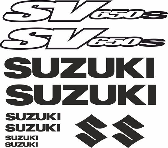 Picture of Suzuki SV 650S Decals / Stickers kit