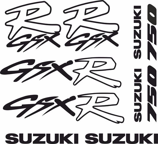 Picture of Suzuki GSX-R 750 1992 - 1996 Decals / Stickers kit