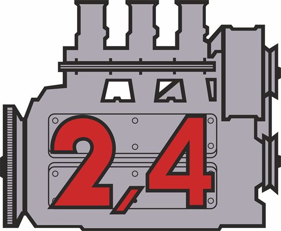 Picture of 911 "2,4" Engine Decals /  Stickers