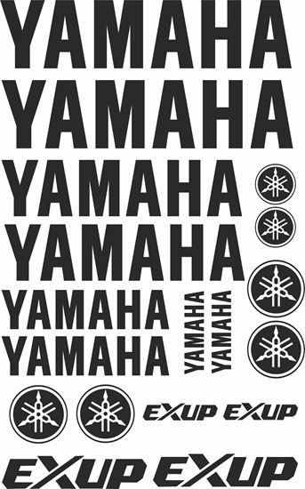 Picture of Yamaha FZR 600 / 750 / 1000 EXUP Decal / Sticker kit