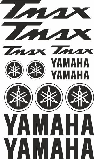 Picture of Yamaha Tmax  Decals / Sticker kit