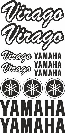 Picture of Yamaha Virago Decals / Sticker kit