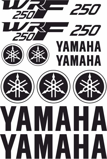 Picture of Yamaha WRF 250 Decals / Sticker kit