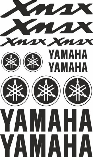 Picture of Yamaha X-max  2004 - 2009 Decals / Sticker kit