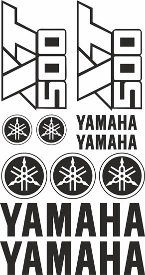 Picture of Yamaha XT500 1976 - 1989 Decals / Sticker kit