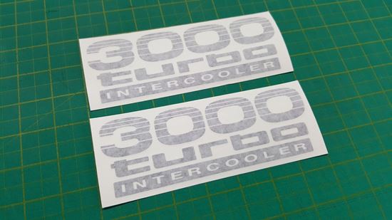 Picture of 90 / 120 series 3000 Turbo Intercooler replacement side Decals / Stickers