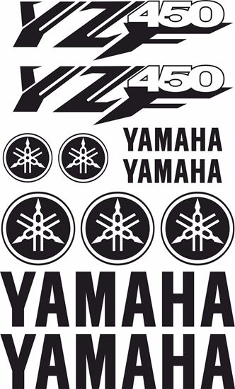 Picture of Yamaha YZ450F Decals / Sticker kit