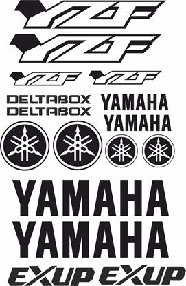 Picture of Yamaha YZF 600 / 750 Decals / Sticker kit