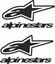 Picture of "Alpinestars" Track and street race sponsor logo