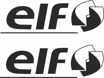 Picture of "Elf" Track and street race sponsor logo