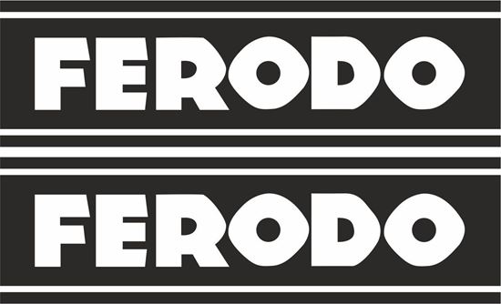 Picture of "Ferodo" Track and street race sponsor logo