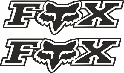 Picture of "Fox" Track and street race sponsor logo