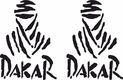 Picture of "Dakar" Track and street race sponsor logo