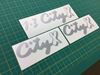 Picture of Austin Metro City X replacement side & rear Decals / Stickers