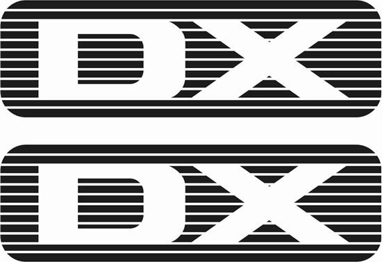 Picture of Nissan GU Patrol "DX" replacement Decals / Stickers