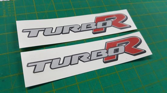 Picture of Daihatsu YRV  2000 - 2005 "Turbo R" Decals / Stickers