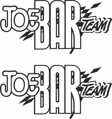 Picture of Joe Bar Team Track and street race sponsor logo