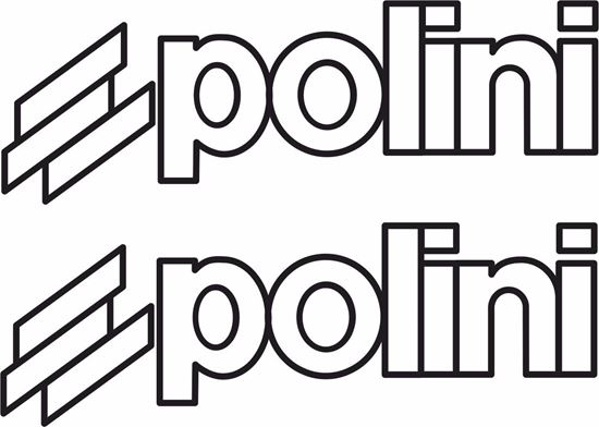 Picture of "Polini" Track and street race sponsor logo