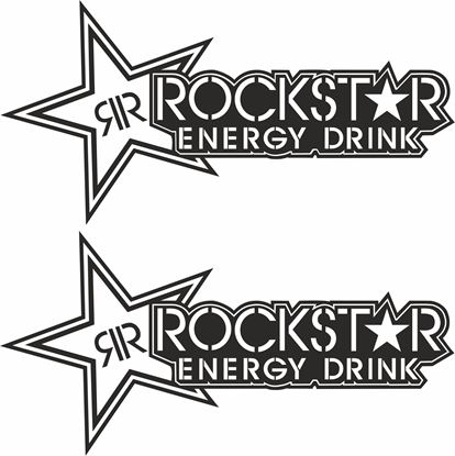 Picture of "Rockstar Energy Drink" Track and street race sponsor logo