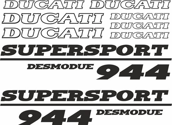 Picture of Ducati 944 Desmodue Decals / Stickers kit