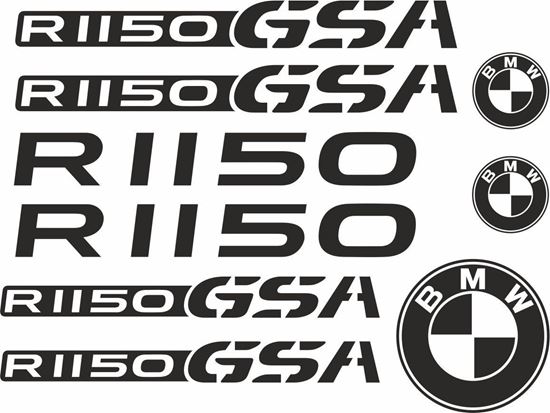 Picture of BMW R1150 GSA  Decals / Sticker kit