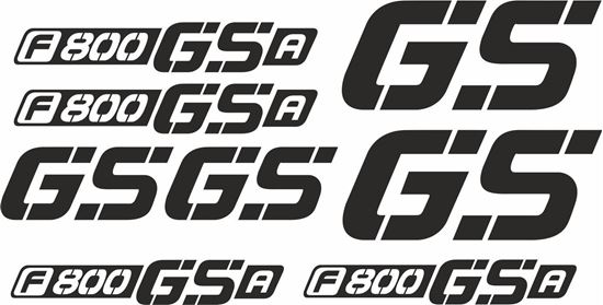 Picture of BMW F 800 GSA  Decals / Stickers kit