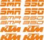Picture of KTM 650 SMR Decals / Stickers Kit
