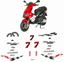 Picture of Gilera Runner 50 2005 Racing Replica replacement Decals / Stickers