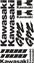 Picture of Kawasaki GPZ 1100  Decals / Stickers kit