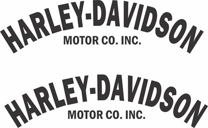 Picture of Harley Davidson Decals / Stickers