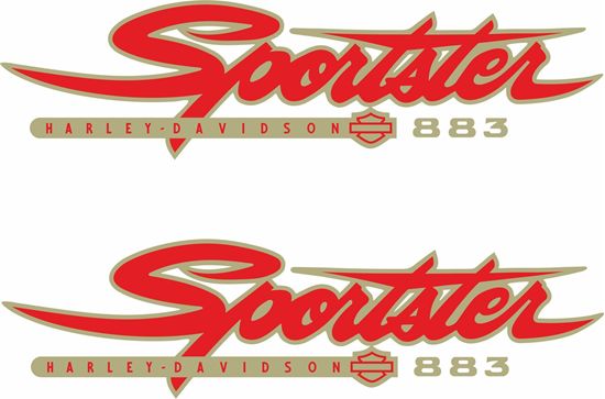 Picture of Sportster 883 Decals / Stickers